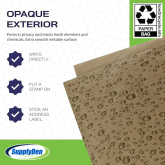 #7- 14.25" x 20" Kraft Hexcoat Mailers - 50 Count